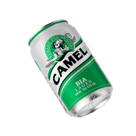 camel beer xanh