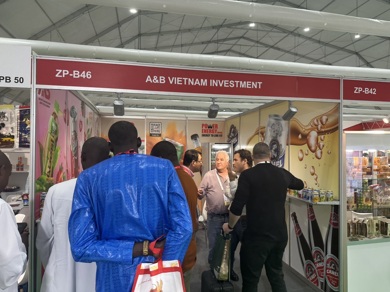 A&B attracts a large number of international customers