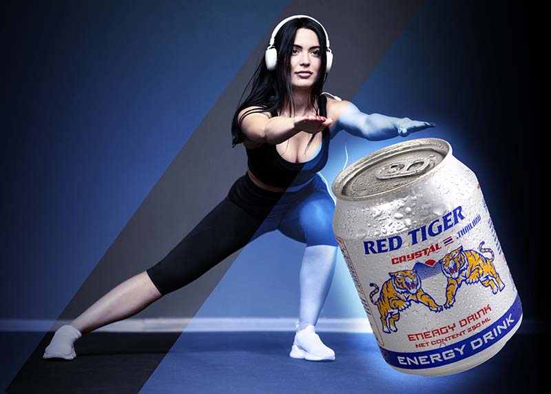 Energy Drink Red Tiger