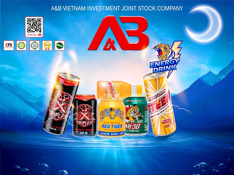 energy drink of A&B Vietnam