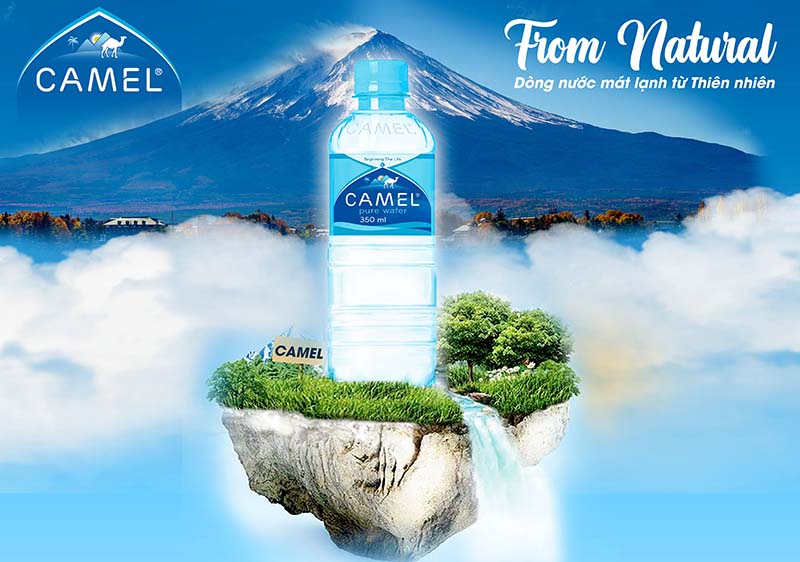 Camel purified water